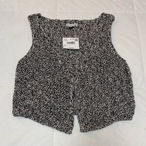 AE Open Clasp-Front Sweater Vest